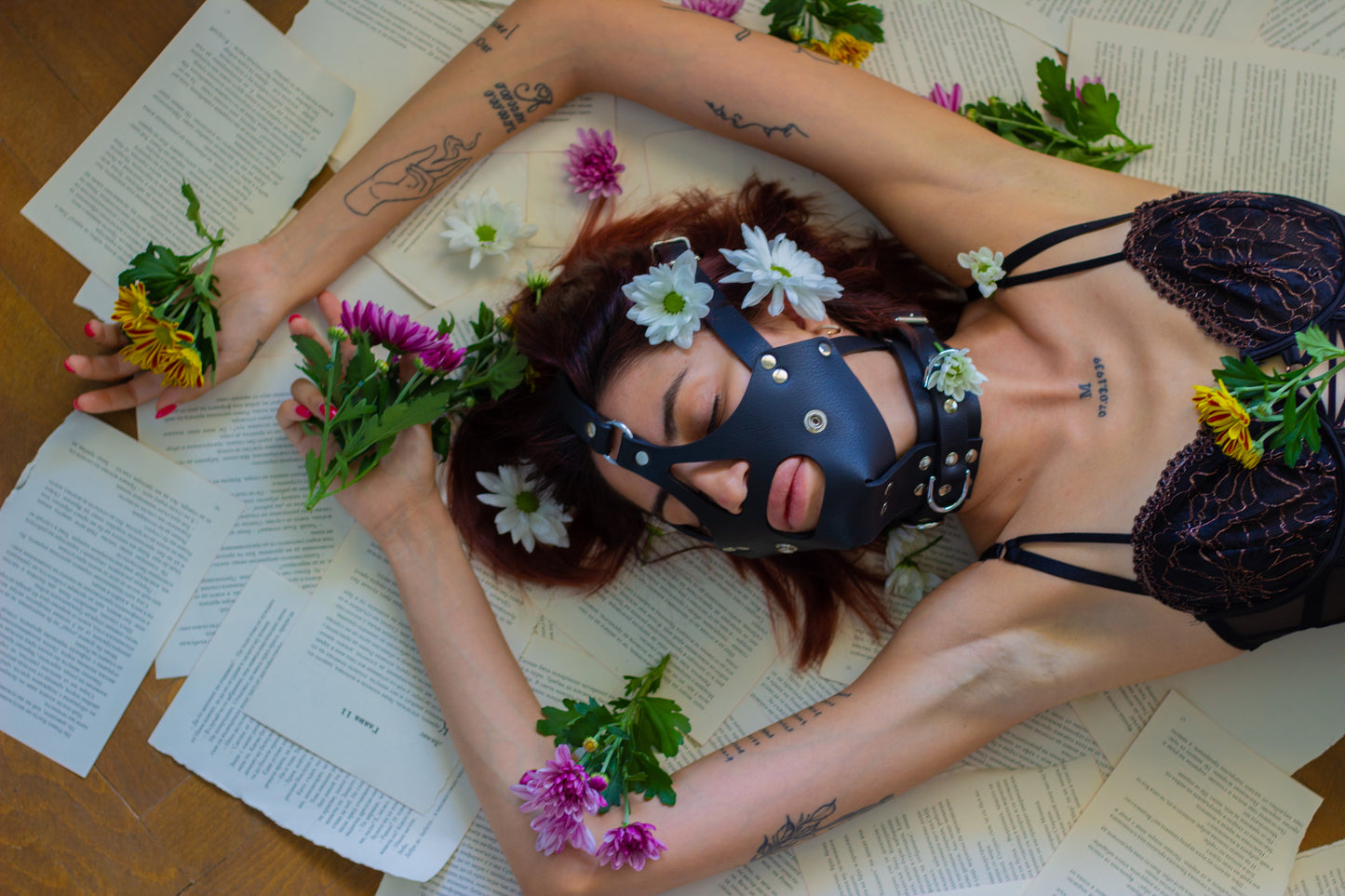 Face Mask with Choker