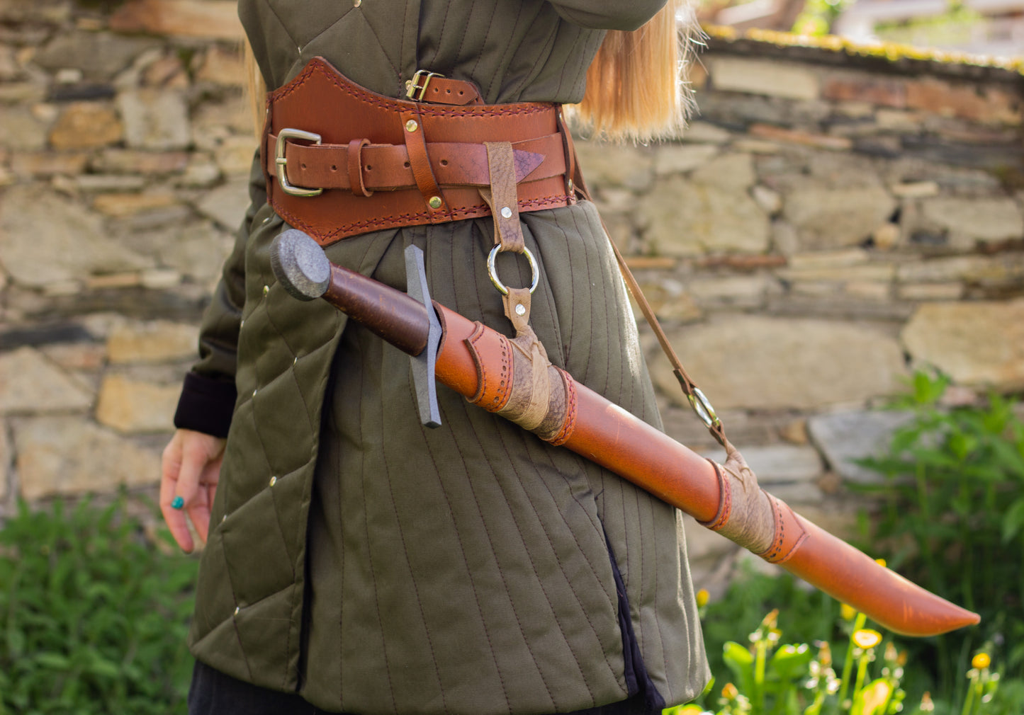 Leather Corset Belt