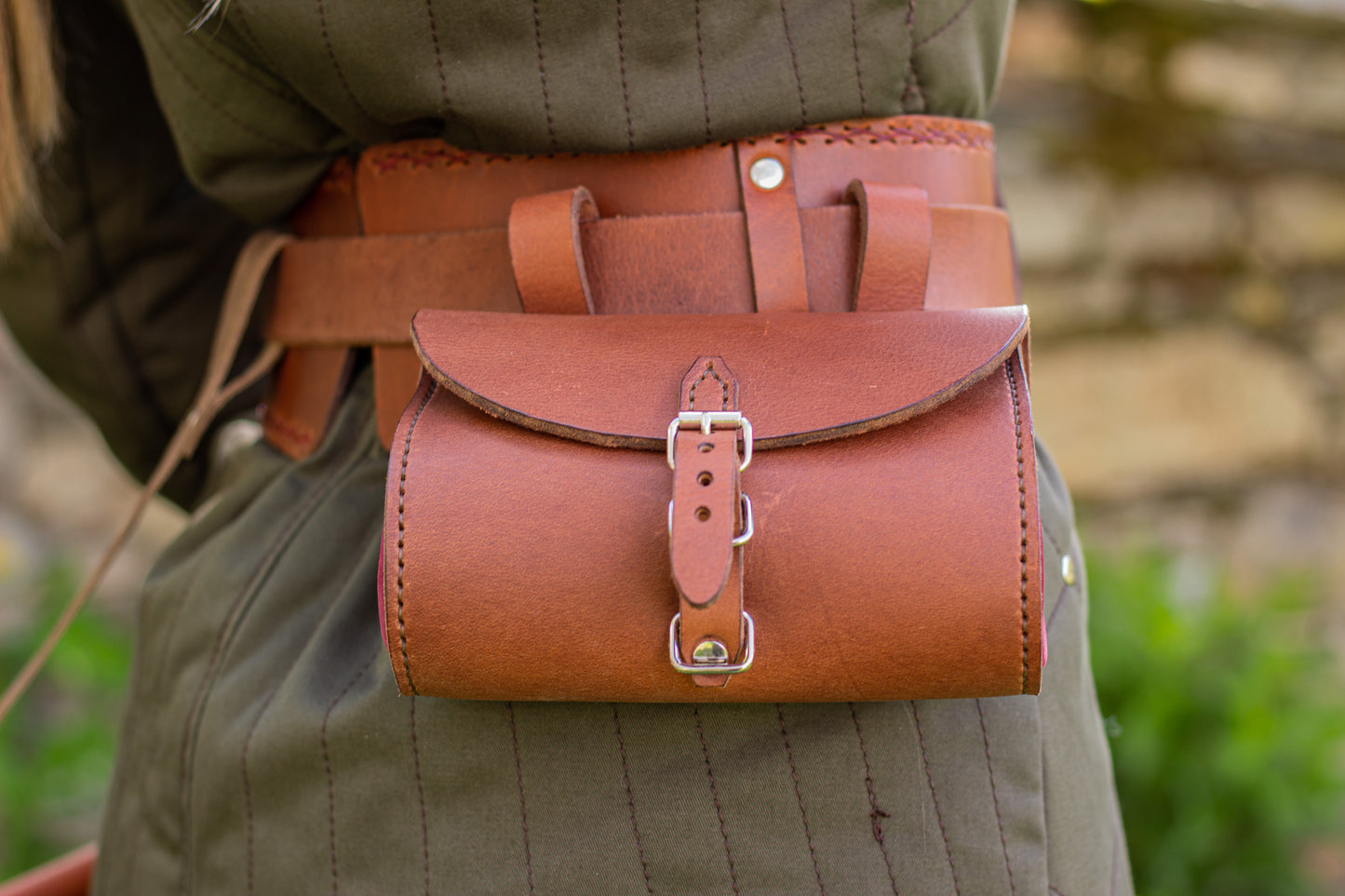 Leather Corset Belt
