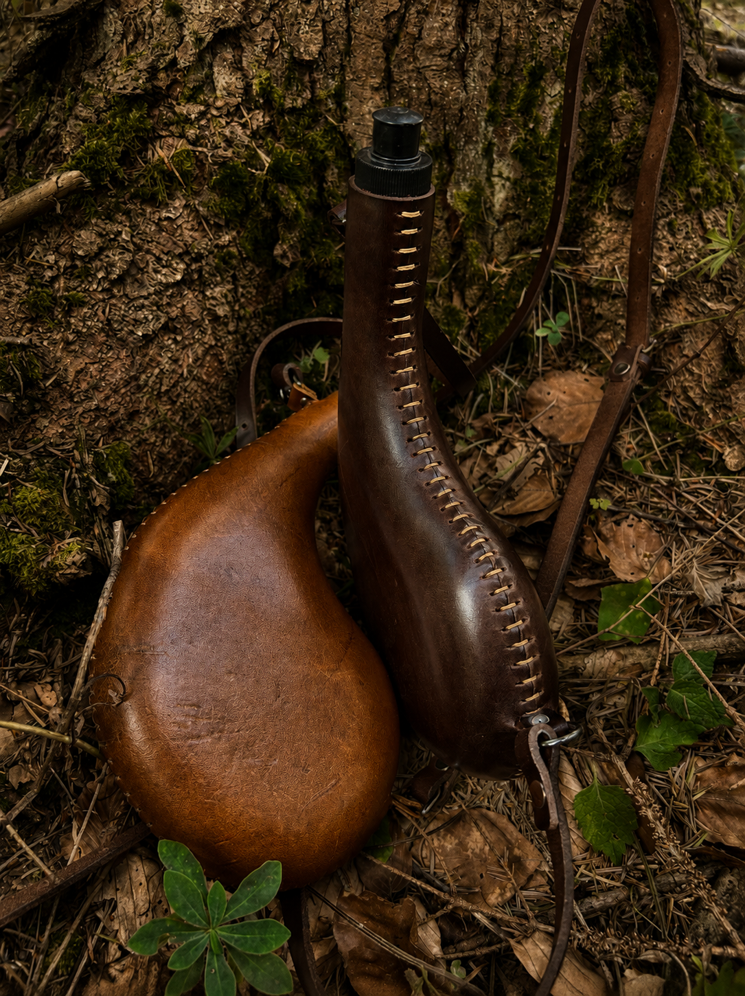 Leather LARP Canteen – 750 ml