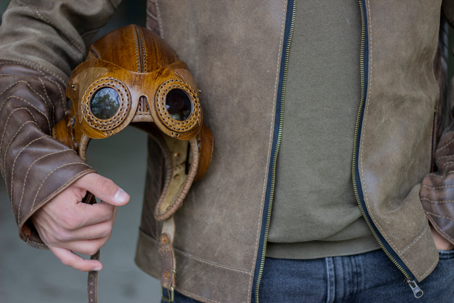 Aviator helmet