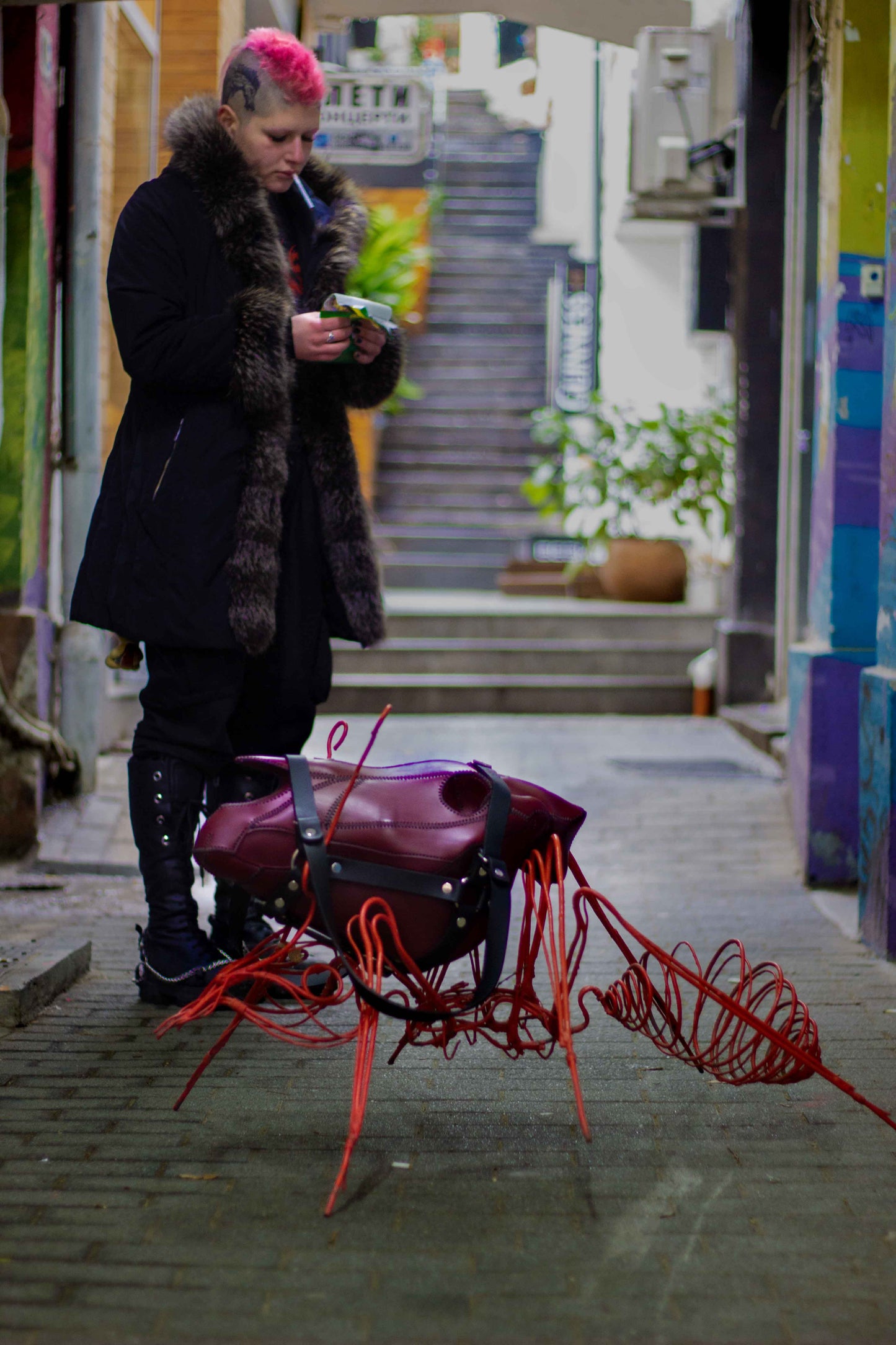 Horse Skull Bag