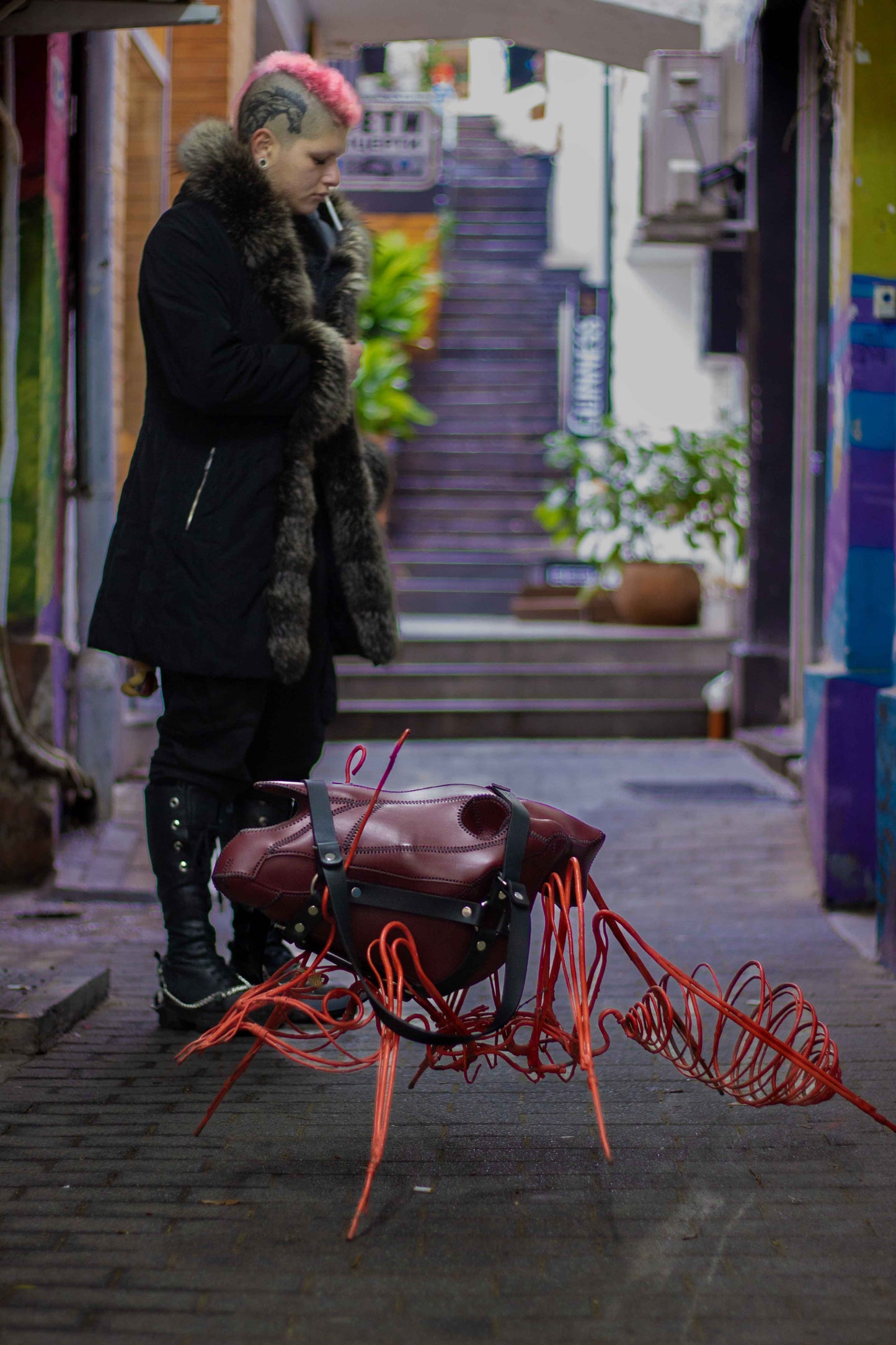 Horse Skull Bag